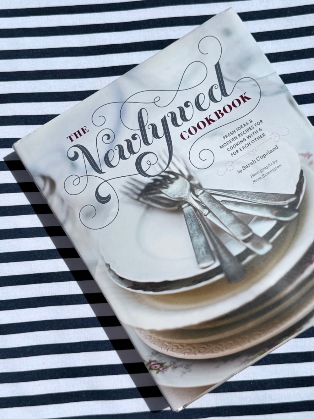 The Newlywed Cookbook 🤍 Sarah Copeland Hardcover Keepsake Book